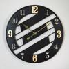 ESTHETI home Roloi Toixou Metalliko Mavro/Xruso F60x4cm 753-10021